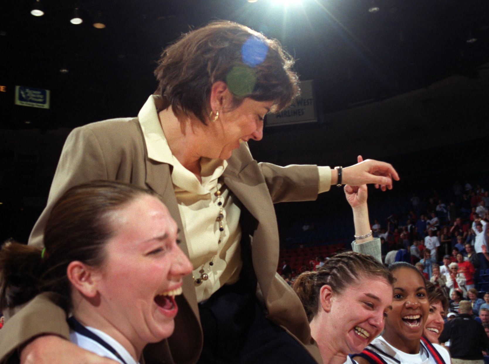 University of Arizona women's basketball coach Joan Bonvicini